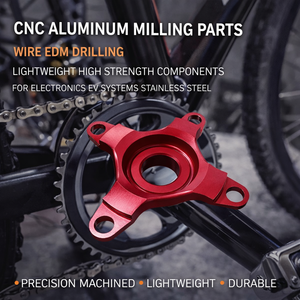 ชิ้นส่วนอะลูมิเนียมกัดซีเอ็นซี ชิ้นส่วนเจาะด้วยลวดอีดีเอ็ม น้ำหนักเบา แข็งแรงสูง สำหรับอุปกรณ์อิเล็กทรอนิกส์ ระบบอีวี สแตนเลส - Product Image 2