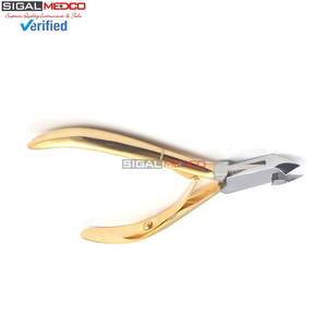 Coupe-ongles professionnels pour ongles incarnés, pinces coupantes latérales droites et courbées, outils de beauté, repousse-cuticules, couteau à peau - Product Image 4