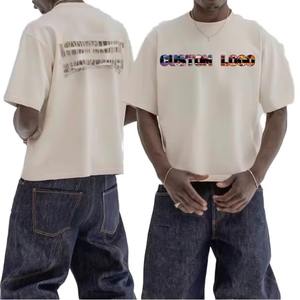 เสื้อยืดโอเวอร์ไซส์สั่งทำพิเศษสำหรับผู้ชาย ย้อมสีพิเศษ เป็นมิตรต่อสิ่งแวดล้อม ระบายอากาศได้ดี น้ำหนัก 280 กรัม ผ้าฝ้าย 100% ย้อมสีแบบวินเทจ - Product Image 1