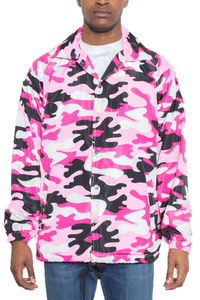 OEM Custom Camouflage Sublimation <b>Jacket</b> Casual Outerwear with Snap Buttons and Elastic Cuffs Lightweight and Stylish Streetwear - Product Image 4