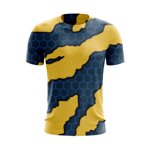Camiseta de fútbol para hombre de marca privada, tejido transpirable, ajuste elástico, ideal para fútbol, práctica de fútbol, ligera. - Product Image 5
