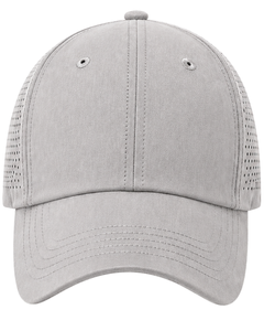 Casquette de baseball sportive respirante gris clair avec sangle réglable, légère, séchage rapide, pour course en extérieur, gym, usage décontracté, qualité supérieure - Product Image 4