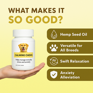 Friandises calmantes OEM à mâcher pour chiens : Soulagement de l'anxiété, soutien contre le stress, supplément à mâcher moelleux et formule apaisante vitaminée pour animaux de compagnie – Vente en gros - Product Image 5