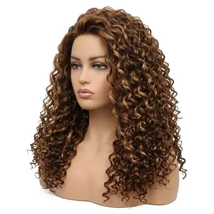 Cheveux humains brésiliens bruts en vrac, bouclés crépus, couleur noire, pour tressage, sans trame, extensions en gros - Product Image 2