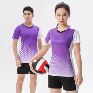 Ensemble d'uniformes de volley-ball personnalisés unisexes, séchage rapide, vêtements d'équipe, 100% polyester - Product Image 5