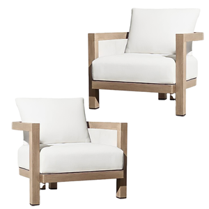 Mobilier d'extérieur et d'intérieur Coussin en tissu Canapé de jardin Matériaux écologiques Canapé à un siège Design moderne - Product Image 4