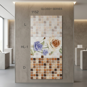 Carreaux muraux en céramique brillante pour salle de bain et cuisine, résistants aux acides, avec design en marbre numérique, 200x300mm - Product Image 2