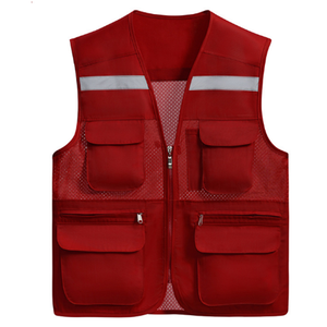 Gilet de sécurité réfléchissant personnalisé haute visibilité classe 3 unisexe sans manches avec logo personnalisé Softshell - Product Image 2