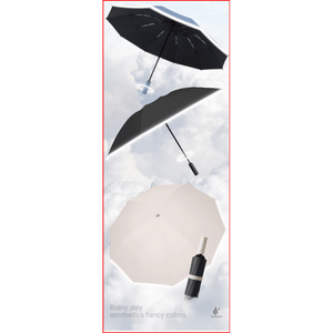 Fully Automatic Folding Rain Sun <b>Umbrella</b> <b>Large</b> Thickened Reinforced Model for Men Women Versatile Sun Protection - Product Image 2