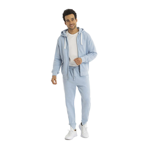 Pantalones Deportivos Ligeros de Cintura Elástica Color Azul Cielo para Hombre, de Secado Rápido, Corte Holgado, Diseño Liso para Gimnasio, Correr, Uso Casual y Urbano - Product Image 4