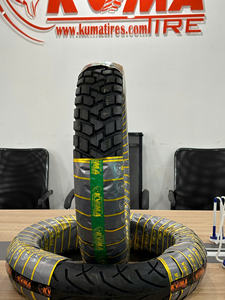 Nouveau pneu de moto KUMA K525 de haute qualité, haute performance, à forte adhérence, à crampons profonds, antidérapant, sans chambre à air, 110/90-16, tout-terrain - Product Image 5