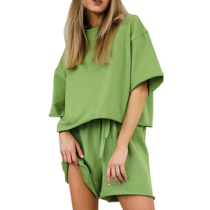 Camiseta de Verano para Mujer, Moderna, con Tela 100% Algodón Antiencogimiento, de Secado Rápido y Transpirable, Ropa Casual Duradera - Product Image 5