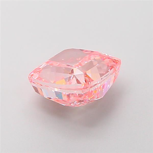Diamante suelto de laboratorio con forma de cojín, rosa intenso, de corte excelente, certificado IGI, para anillos de compromiso, venta al por mayor - Product Image 4