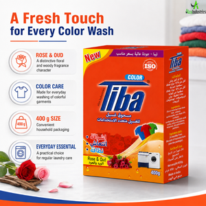 Detergente para Ropa con Protección del Color |   Detergente para Ropa Rose Oud para Prendas Vibrantes, Aroma Floral Fresco, Cuidado Regular para el Lavado de Telas 400g - Product Image 5