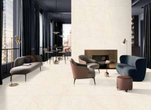 กระเบื้องพอร์ซเลนลายหินอ่อนพรีเมียม ขนาด 800x1600 1200x1800 750x1500 มม. กระเบื้องปูพื้นและผนังหรูหราสำหรับบ้านพักตากอากาศ - Product Image 2