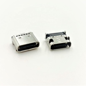 Trong Kho Nhà Máy Giao hàng trực tiếp <span class=keywords><strong>USB</strong></span> Loại C nữ 6 pin nối 3A đánh giá RoHS compliant - Product Image 2