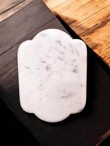 Plateau de service en marbre naturel de luxe moderne, plateau de table de haute qualité pour restaurant, hôtel, fête, restauration, nourriture, en-cas au meilleur prix - Product Image 4