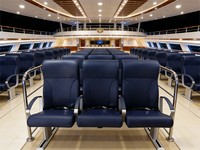 Siège de passager marin Sinooutput PLUS4, résistant au feu, pour utilisation en ferry et en cabine de croisière