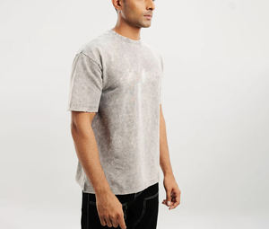 Camiseta personalizada para hombre, talla grande, transpirable, estampada, de secado rápido, de algodón jersey de alta calidad, corte holgado. - Product Image 6