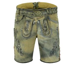 Trachten Lederhosen pour hommes et femmes-Oktoberfest Kurzhose-Kurz-bavarois 2025 - Product Image 1