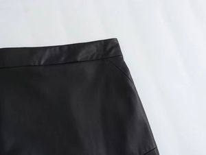 Falda Larga de Mezclilla Elegante Personalizada para Mujer, Falda Midi con Abertura para Verano, Uso Formal y Casual - Product Image 2