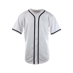 Último Modelo 2026, Jersey de Béisbol Personalizado para Hombre, Sublimado Completo, con Seis Botones - Product Image 1