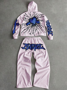 Vêtements de sport pour hommes, nouveau style, séchage rapide, antibactérien, survêtement taille XL, impression en relief pour garçons, prix de gros avec logo personnalisé - Product Image 2