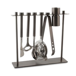 Ensemble de shaker à cocktails en acier inoxydable de qualité alimentaire durable avec revêtement antirouille et kit complet d'accessoires de barman - Product Image 6