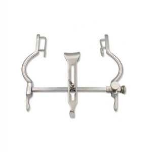 Retractor abdominal Balfour autoajustable con 2 cuchillas de acero inoxidable para cirugía general - Product Image 6