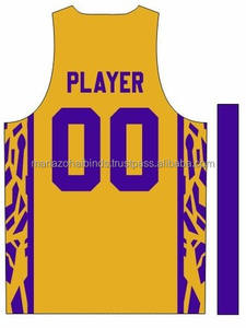 Uniforme de Baloncesto Transpirable de Alta Calidad, Diseños Personalizados, 100% Poliéster, Sin Mangas, Venta al Por Mayor - Product Image 3
