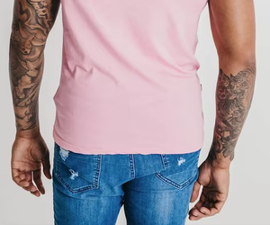 Camisetas de Diseño Personalizado, Camiseta Lisa de Verano para Hombre, Estilo Urbano, Cuello Redondo, Talla Grande, 100% Algodón - Product Image 6