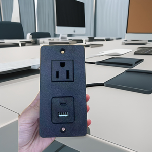 Hot Selling Mini Socket US Power Strip PW-A-1011A with <b>USB</b> and Type <b>C</b> Port - Product Image 1