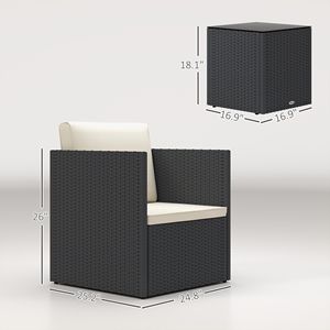 Set da Pranzo per Esterni in Ferro e Legno, Arredamento da Giardino per Cortile - Collezione di Mobili da Patio - Product Image 3