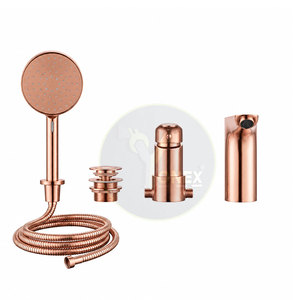 Ensemble de robinets de douche essentiels de couleur unie avec logo personnalisé, ensemble de robinets de douche essentiels haute performance - Product Image 2