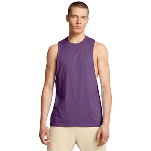 Débardeur de sport pour homme 100% coton, style streetwear, été, musculation, sans manches - Product Image 4