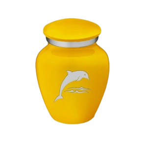 Dear Head Engraved Metal <b>Keepsake</b> Urn for <b>Pet</b> <b>Ash</b> Red Enamel Finishing Unique Design High Quality Urn for Funeral Use - Product Image 5