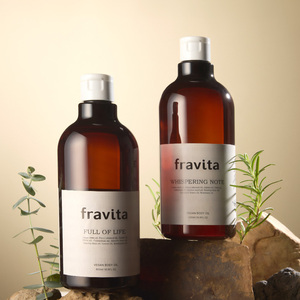 [Si International] Huile de massage corporelle à la lavande et au romarin Fravita, parfum relaxant et aromathérapie liquide pour une relaxation profonde et un sommeil réparateur - Product Image 3
