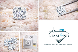 Diamant de laboratoire cultivé CVD de 3,52 ct, E VVS1, taille excellente, taille coussin brillant, certifié IGI - Product Image 4