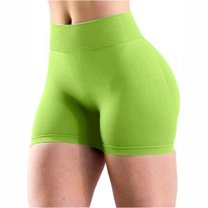 Shorts de yoga sans couture taille haute pour le sport et le fitness, en Spandex/Modal 220g – Vente chaude - Product Image 1