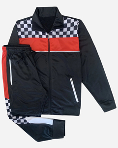 Survêtement de sport personnalisé pour homme, de haute qualité, coupe droite, multi-saisons, idéal pour le jogging et la gym - Product Image 2