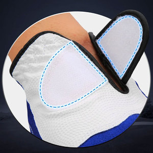 Lightweight Mesh Golf <b>Gloves</b> Breathable Pull On Golf <b>Gloves</b> Blue White Training <b>Grip</b> Unisex OEM ODM Manufacturer - Product Image 5