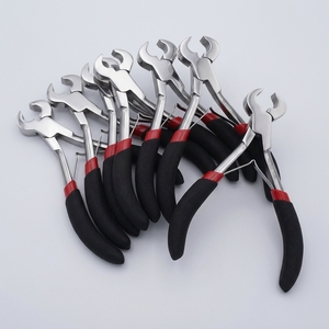 Top Rated Keratin I-Tip Bond Cutting Micro Bead I-Tip Hair Extension Pliers Stainless Steel Spring Mechanism Sharp Teeth - Product Image 4