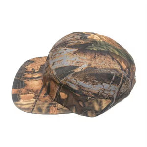 Casquette de chasse camouflage personnalisée avec logo, snapback pour homme, 6 panneaux, maille ajustable, gorra, broderie 3D, casquette trucker de chasse pour homme - Product Image 3