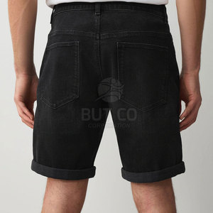 Shorts en jean sur mesure pour hommes, nouvelle conception, shorts en jean en coton pour hommes - Product Image 2