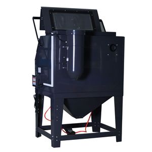 Commercial 265 Gallon/990L <b>Sandblaster</b> Cabinet Oversized View Window 125 PSI 24 CFM Vacuum Filtration System TMG Spray Booths - Product Image 4