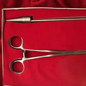 Set de Ligadura Hemorroidal McGivney de Azicon, Pinzas de Bandas Proctológicas, Cono de Carga, Kit de Instrumentos Quirúrgicos Anorrectales - Product Image 2