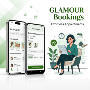 Application mobile et logiciel de réservation pour salons et spas, réservations en ligne, application de planification d'appointments - Product Image 1