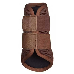 Botas Protectoras de Tendones para Caballos, de Color Sólido, Personalizadas, de Cuero y Neopreno, Duraderas, para Deportes Ecuestres - Product Image 4