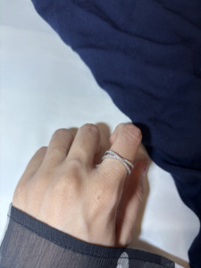 แหวนแต่งงานทองคำขาว 14k เพชรทรง Asscher ผลิตในห้องปฏิบัติการ ดีไซน์คลาสสิก เครื่องประดับหรูหรา ความงดงามเหนือกาลเวลา ระยิบระยับ ทนทาน ทันสมัย - Product Image 4