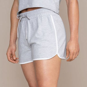 Shorts sportifs d'été pour femmes de haute qualité à prix de gros, avec boutons, cordon de serrage et taille mi-haute élastique, à prix raisonnable - Product Image 5
